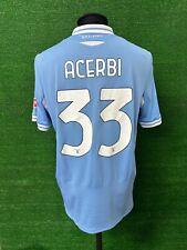 Maglia Lazio ACERBI Match Worn Vs Beneveto Unwashed Shirt Indossata Camiseta