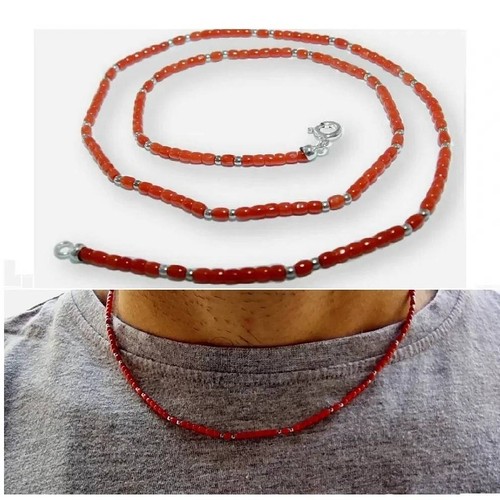 Collana corallo naturale - collana,