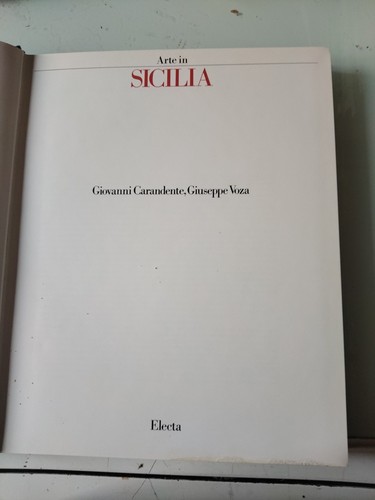Arte sicilia a cura di - sicilia,