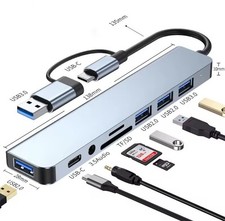 8 in 2 USB +Type C Docking
