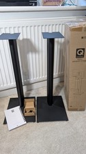 Q Acoustics 3000ST Supporti per altoparlanti (coppia) Nero per 3010 3020, con scatola