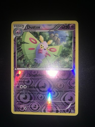 Carta pokemon dustox - carta, stirpe