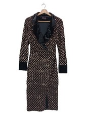 FLAMINGO Abito da sera Donna Abito Taglia IT 42 nero-ruggine stile casual