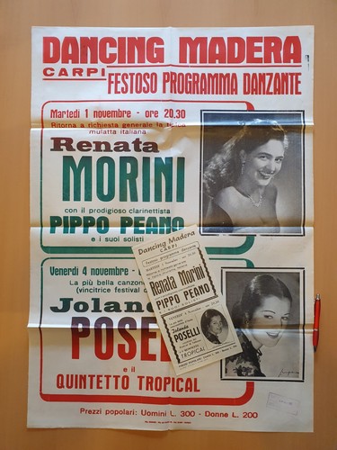 Dancing madera carpi - madera, 1955