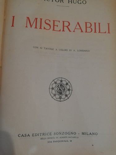 Miserabili victor hugo - i, miserabili,