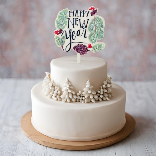 Cake topper acrilico