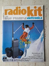 Radio Kit Elettronica N.3 anno 1987 - Ricetrasmettitore portatile Ct 1600