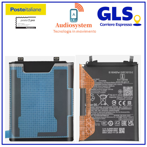 Batteria pila per xiaomi - pila,