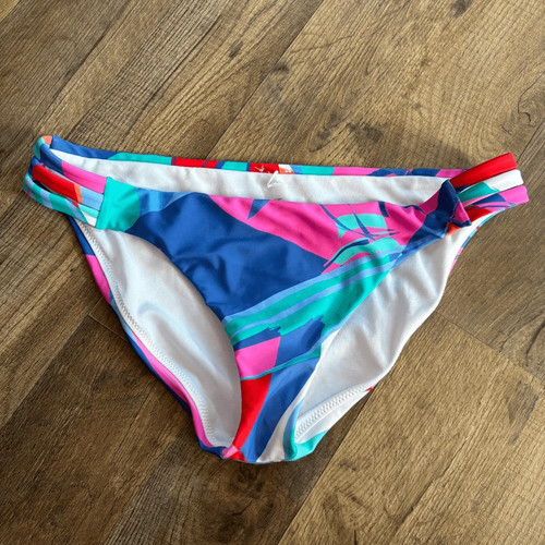 Bikini astratto uvetta blu