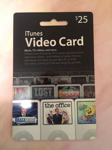 Scheda video itunes - video,