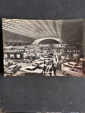 CARTOLINA TORINO - IL GRANDIOSO SALONE  DELL'AUTOMOBILE -   VIAGGIATA 1957