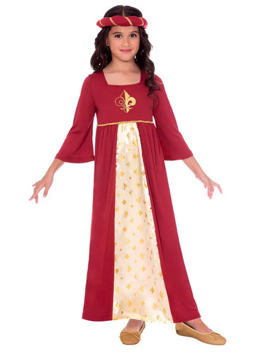 Costume rosso principessa