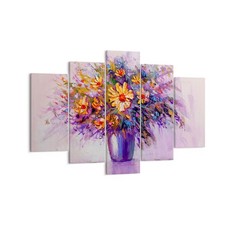 Quadro su Tela 150x100cm fiori