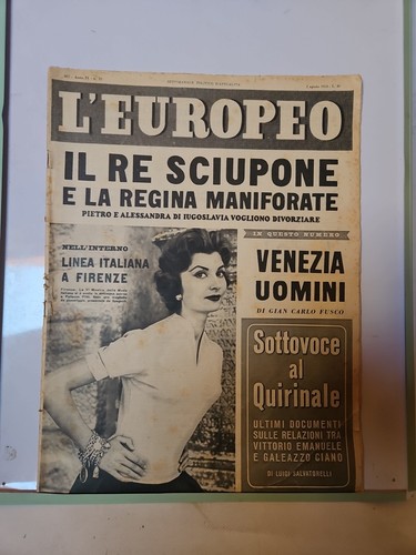 1953 europeo settimanale - 32/1953, l'europeo