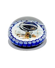 Fermacarte vintage in vetro di