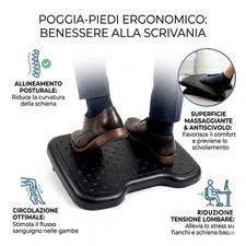 Poggiapiedi Ergonomico