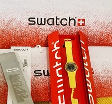 Swatch Originals Yellow Racer