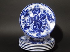 Antico servizio piatti fondi - antico, 6