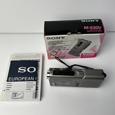 Sony M-530V Microcassette