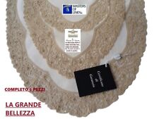 Completo centri 6 pezzi lino