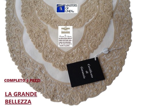 Completo centri pezzi lino - 6,