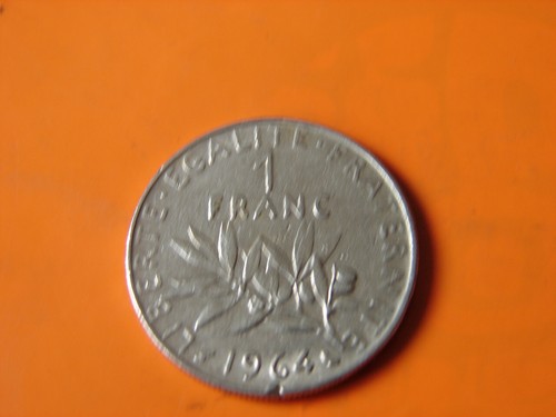 France franc semeuse - france, 1