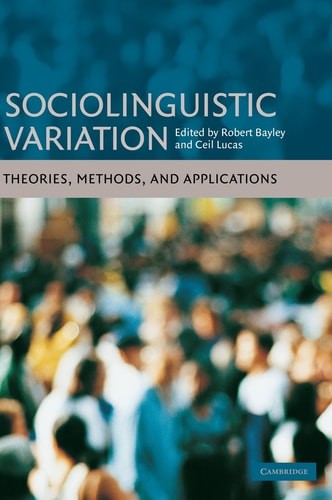 Sociolinguistic variation - sociolinguistic,
