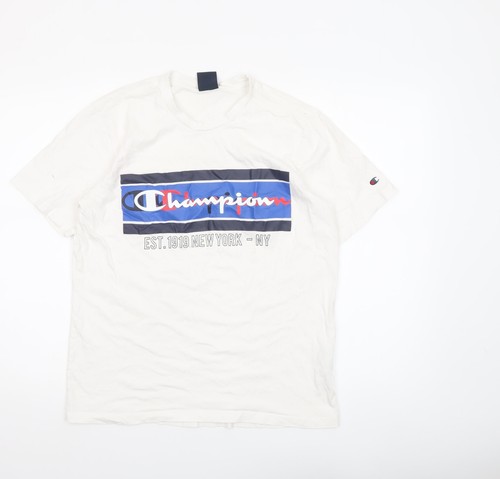 Shirt champion uomo bianca - t-shirt,