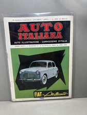 Auto italiana N 14 Aprile 1953 rivista Auto Carrozzerie Italia