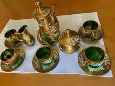 Servizio da caffè in vetro di