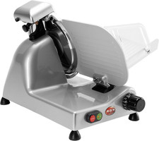 Affettatrice Lusso 25 GS Silver, Made in Italy, Lama Ø 250 Mm, 140 W, Alluminio,