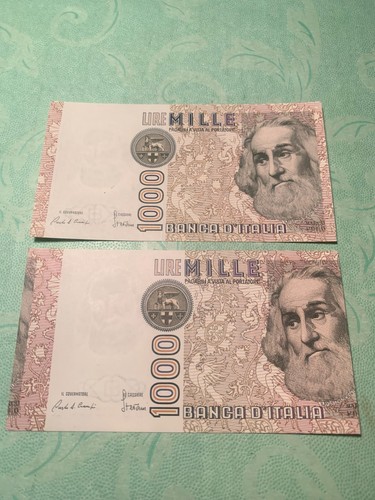 1000 lire polo fds - 1000, errore