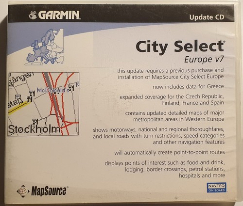 Mappe city select europe - city,