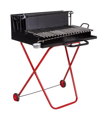 Barbecue legna ferro con - legna,