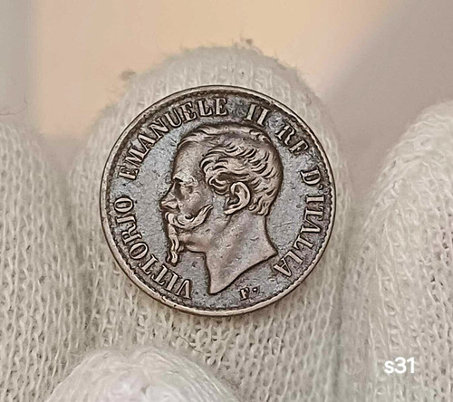Regno italia 1 centesimo - d'italia,