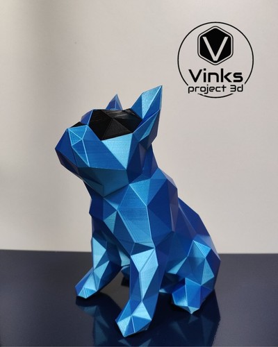 Bulldog francese statua - bulldog,