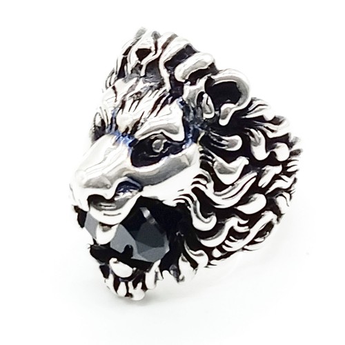 Anello gucci argento nero - anello,
