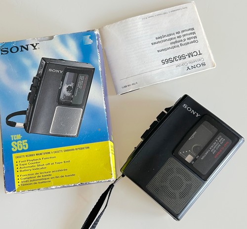 Sony tcm s65 walkman - sony,