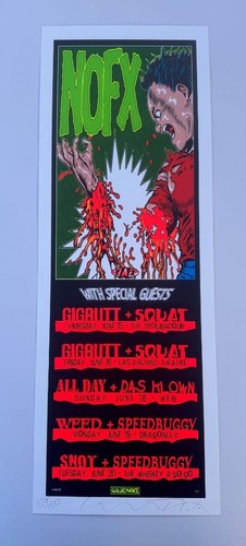 Taz nofx poster concerto rock - poster,