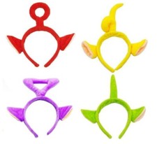 Teletubbies Laa Po Dipsy Tinky Winky Fascia per la testa accessorio per costumi per bambini