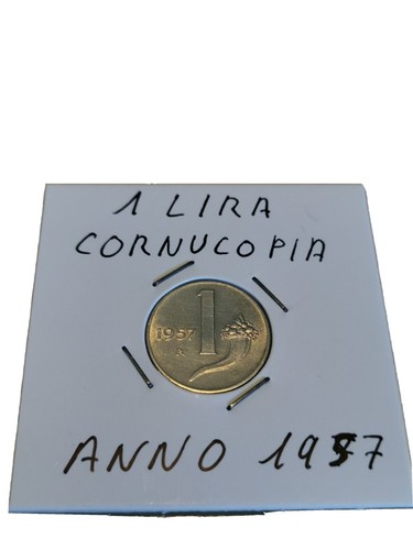 Lira cornucopia anno 1957 - lira,