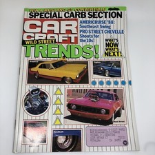 Car Craft Magazine February 1988 Wild Street Trends Chevelle