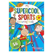 Super Cool Sports Colouring