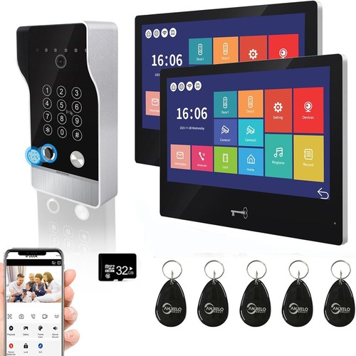 1080p video door - door, phone