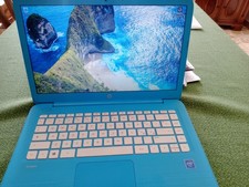 hp stream 14 laptop blue