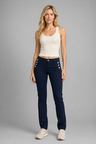 Pantaloni donna ragazza cotone - donna,