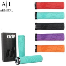 Manopole Bici MTB in Gomma Antiscivolo con Doppio Blocco per Manubrio City Bike