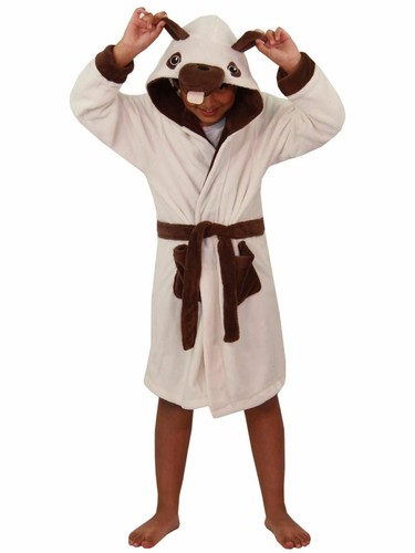 Bambini accappatoio animale - 3d,