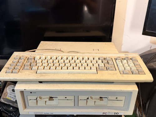 Vintage amstrad 1512 dual - vintage,