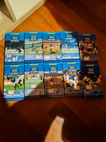 Lotto vhs italia mondiali - lotto, 10